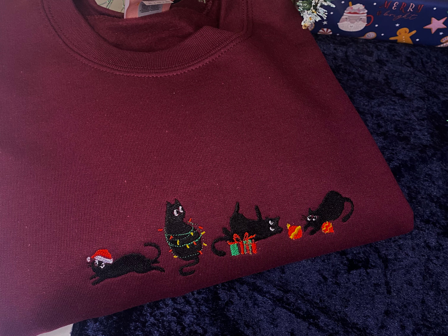 Festive Felines Christmas Jumper