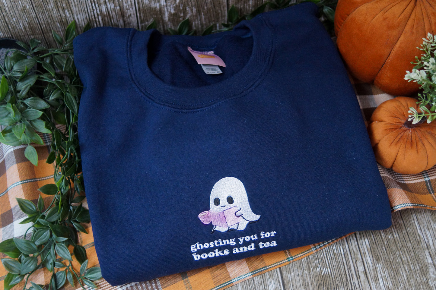 Ghosting You For Books and Tea (Coffee) Jumper