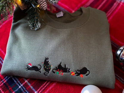 Festive Felines Christmas Jumper