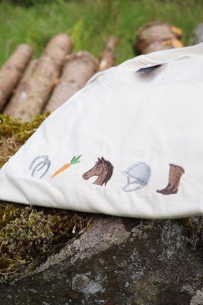 Horse Icons T-Shirt
