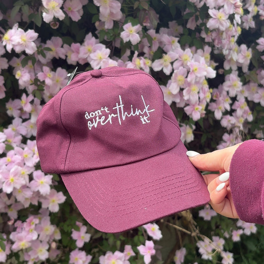 Don't Overthink It Baseball Cap