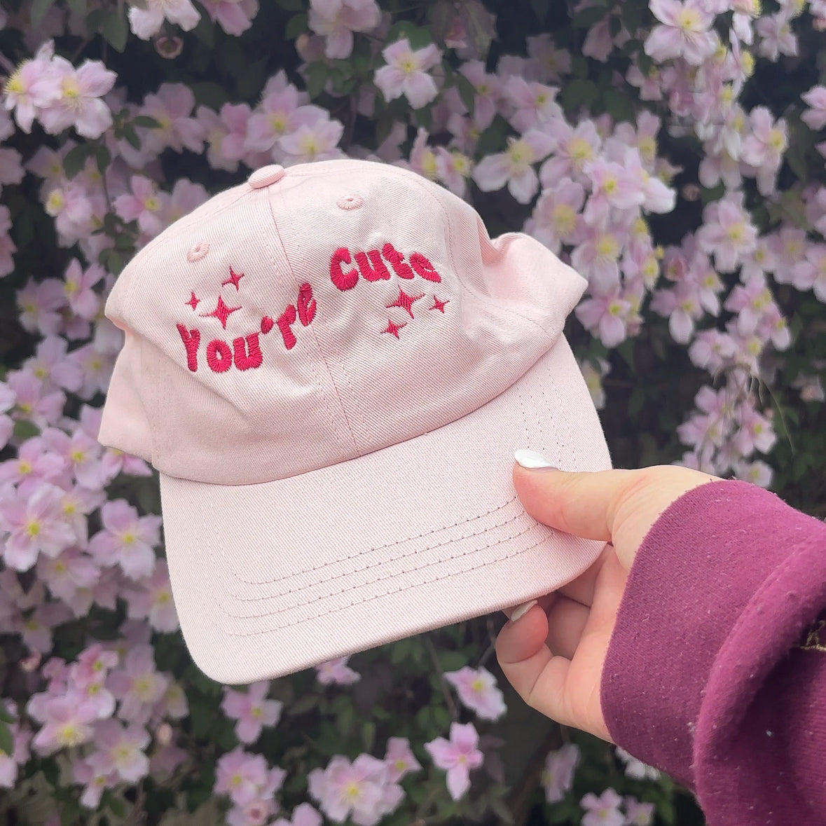 You're Cute Baseball Cap