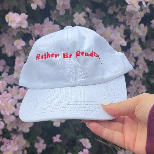 Rather Be Reading Baseball Cap
