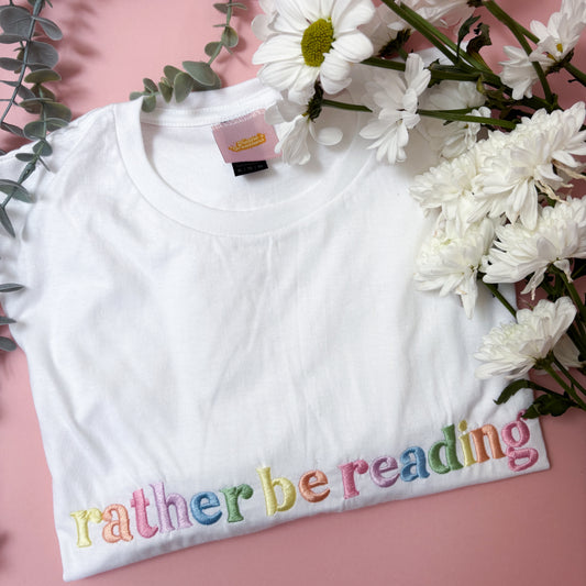 Rather Be Reading T-Shirt