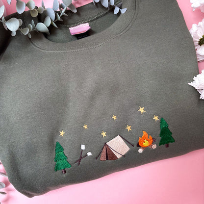 Camping Icons Jumper