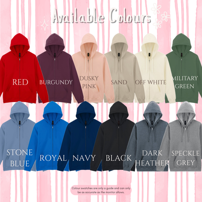 Custom Zip Hoodie