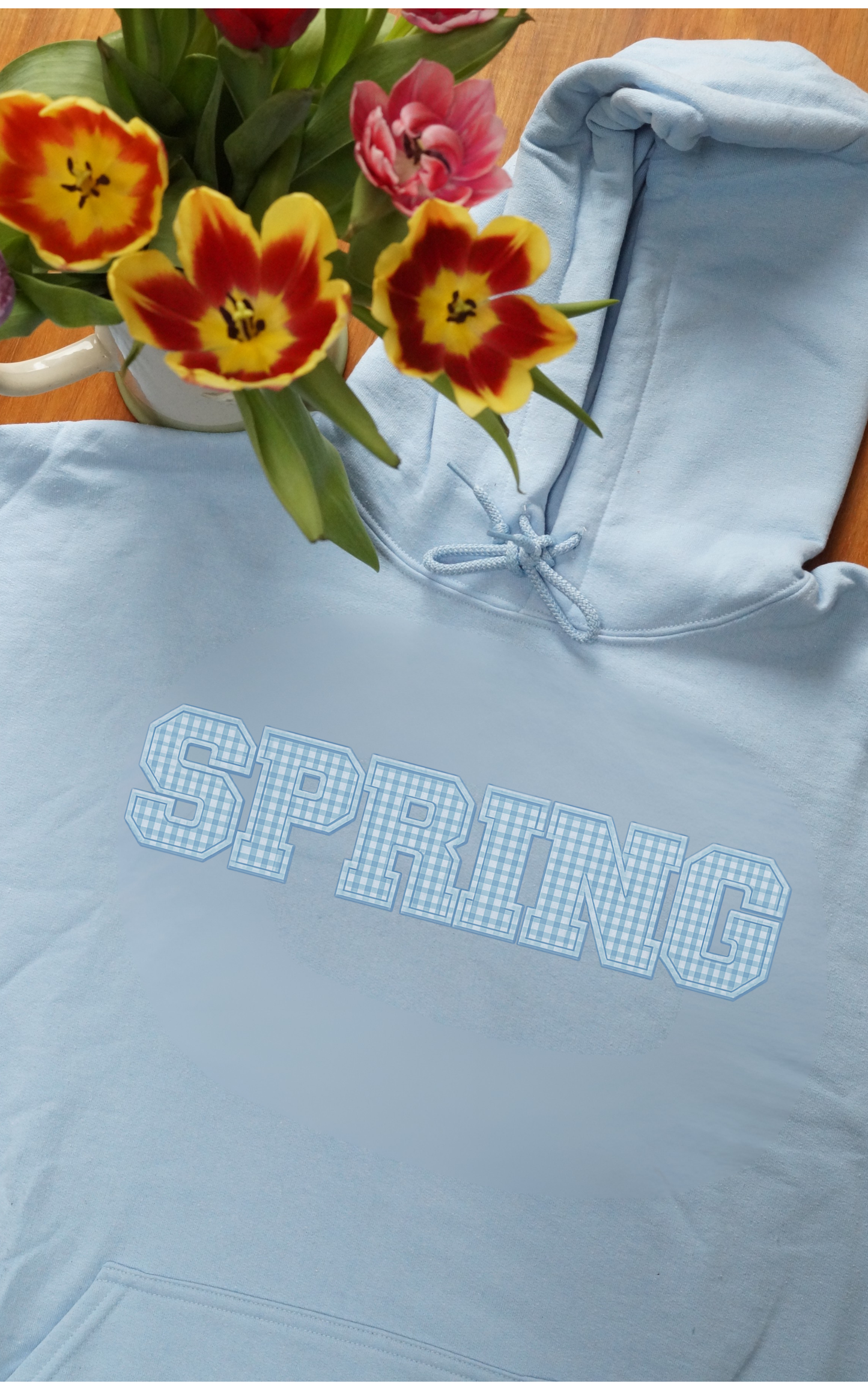 Spring Appliqué Hoodie