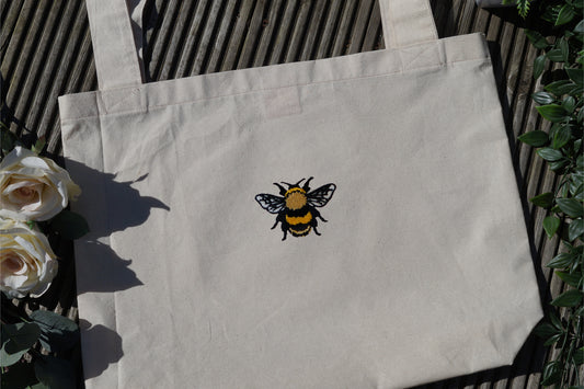 Large Bumble Bee Tote Bag