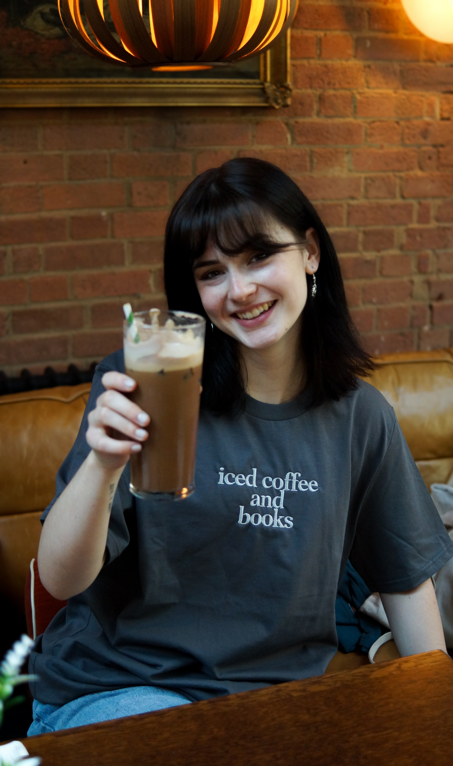 Iced Coffee and Books T-Shirt