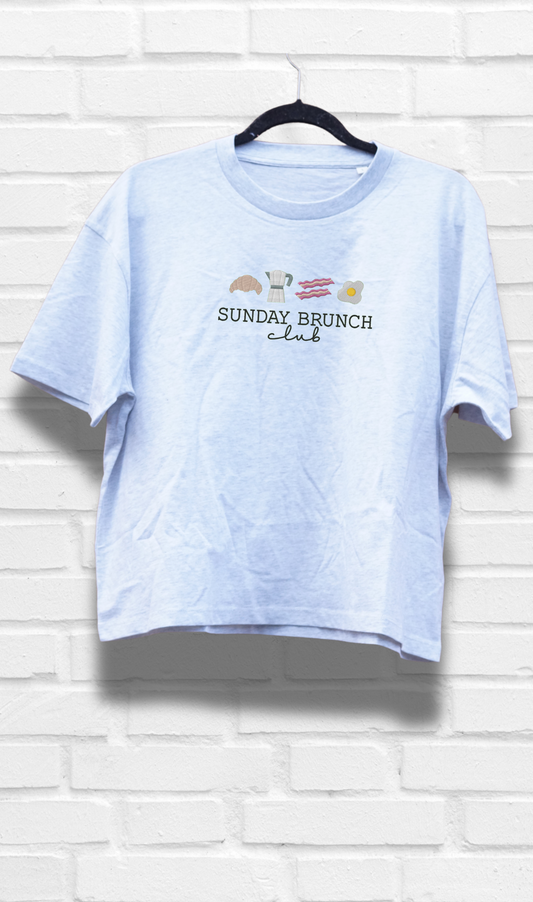 Sunday Brunch Club Boxy T-Shirt